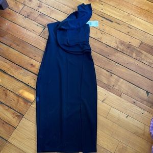 Never worn amazon navy blue dress